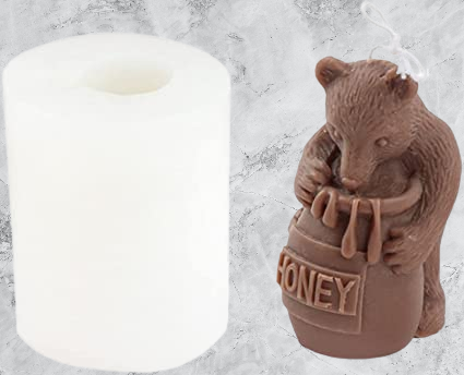 Bear Stealing Honey Mold