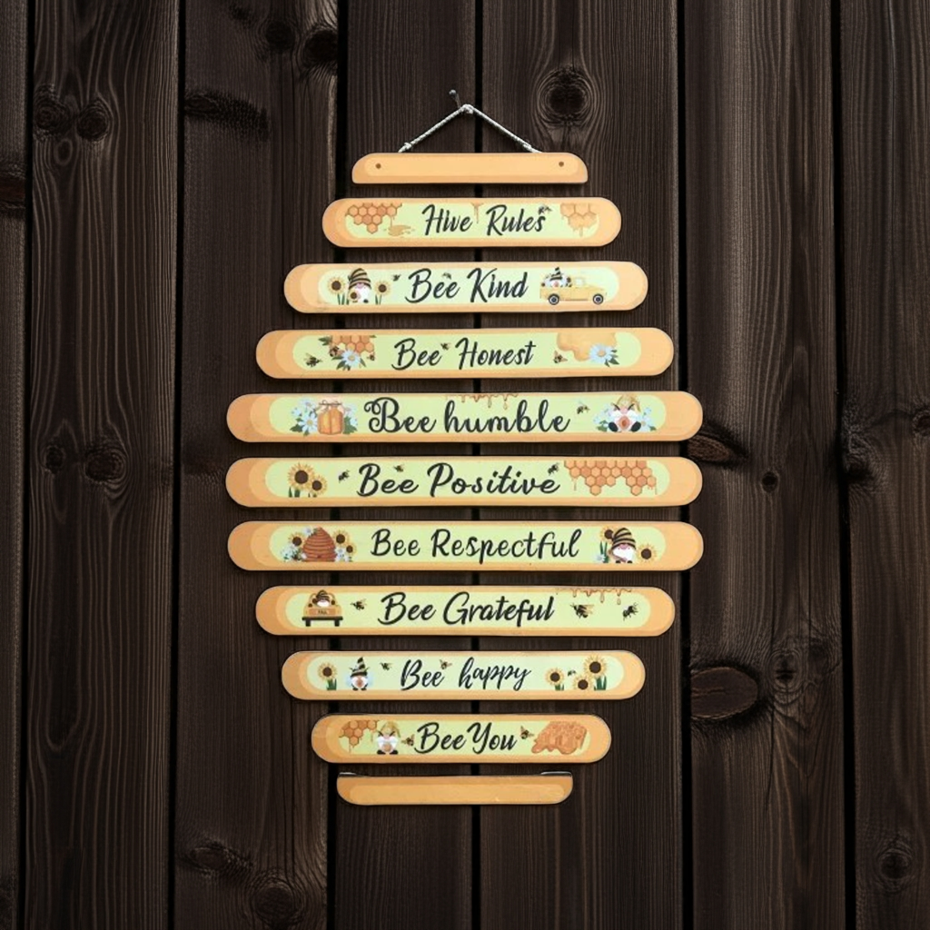 "Hive Rules" sign