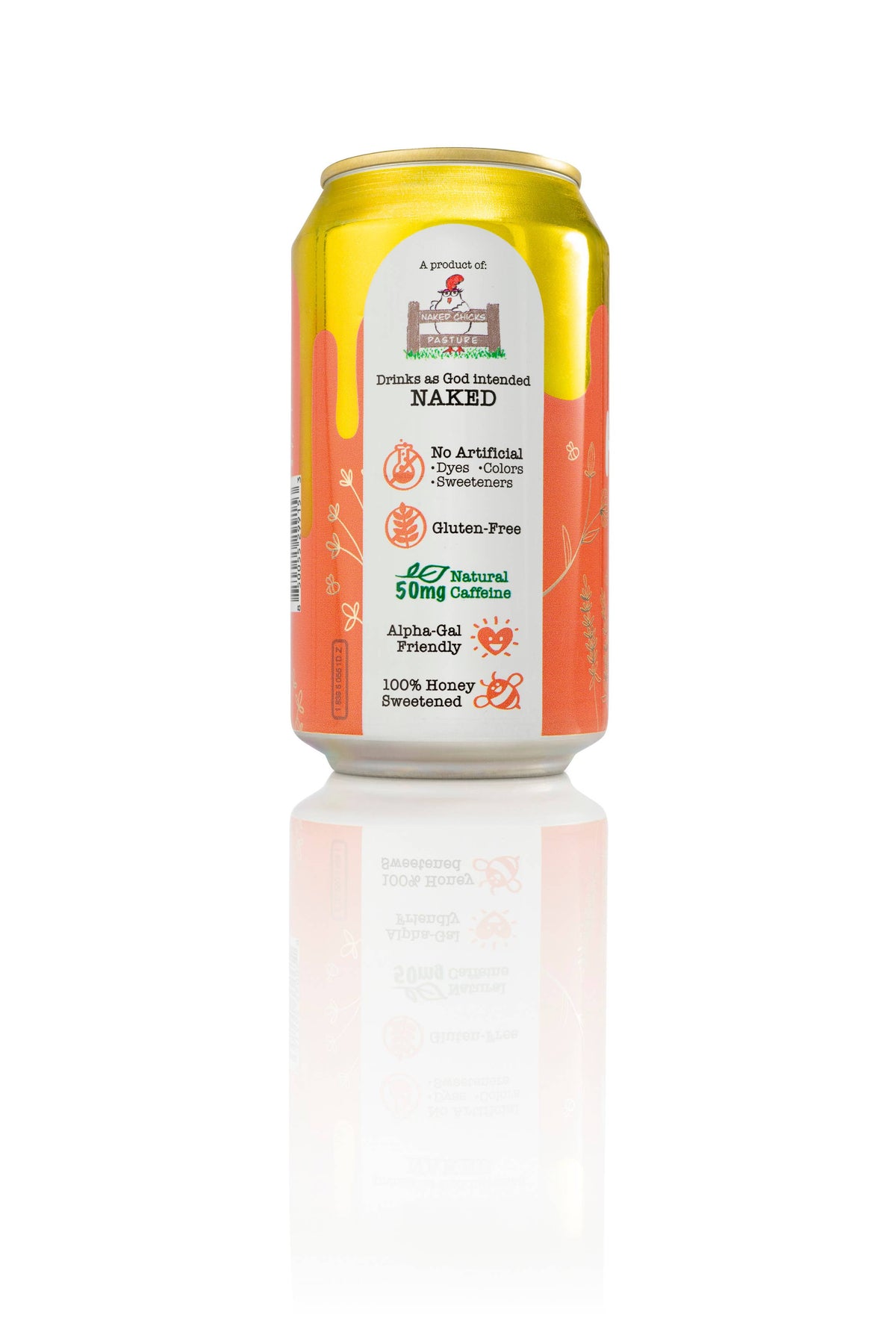 Yes Honey - Yes Honey Peach Soda | Adaptogen | No Corn Syrup | Clean