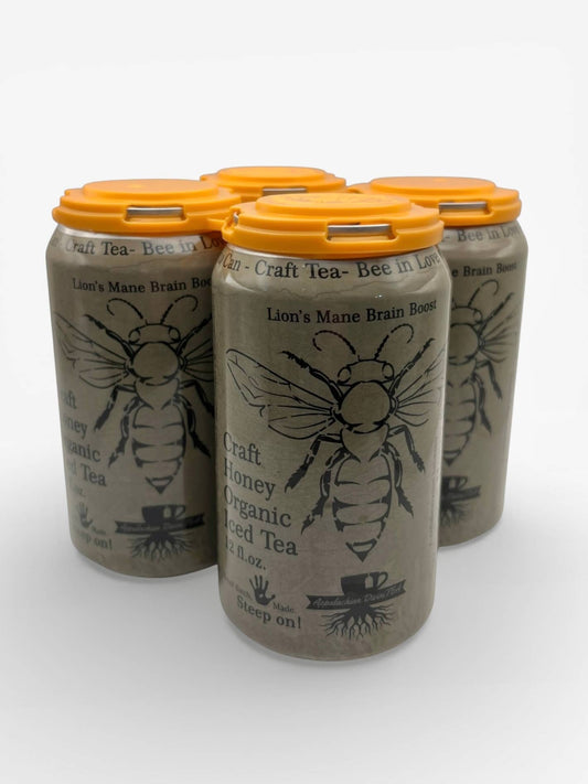 Wehrloom Honey - Lion's Mane Organic Brain Boost Tea with Honey