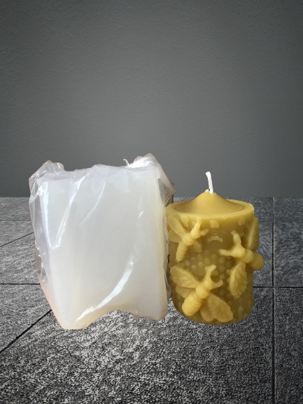 Pillar mold with bees