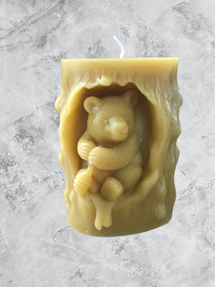 Mold - Cute Bear eating honey