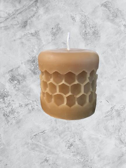Candle - Honeycomb design