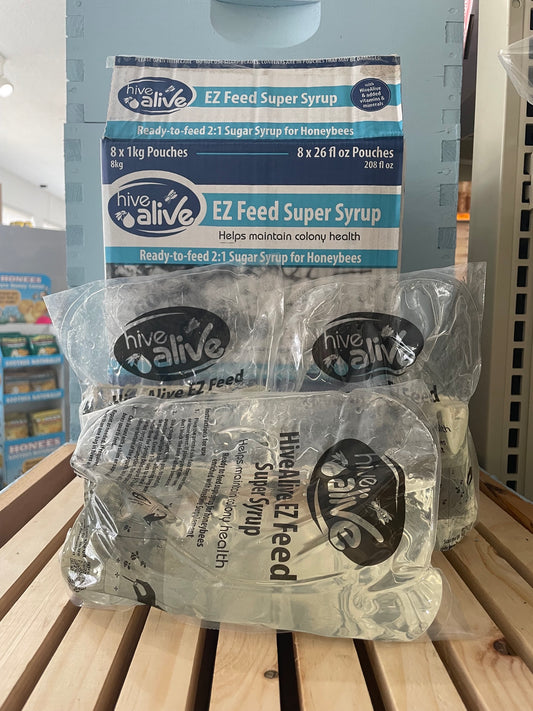 Hive Alive - Ready to feed - EZ Feed syrup pouches