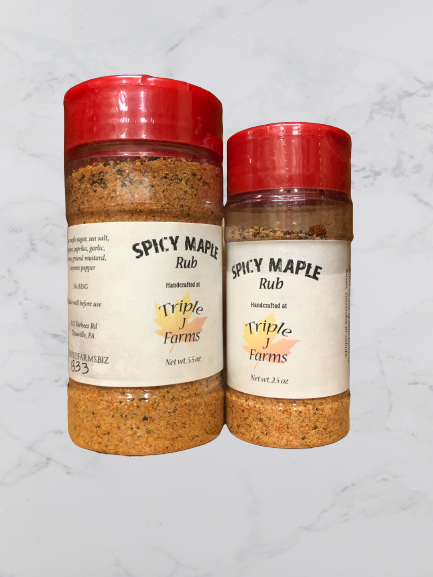 Spicy Maple rub