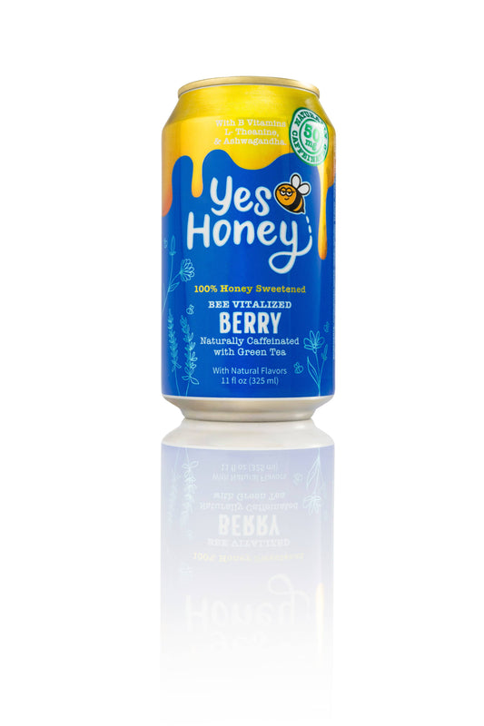 Yes Honey - Yes Honey Berry | Functional Soda | No Corn Syrup | Caffeine