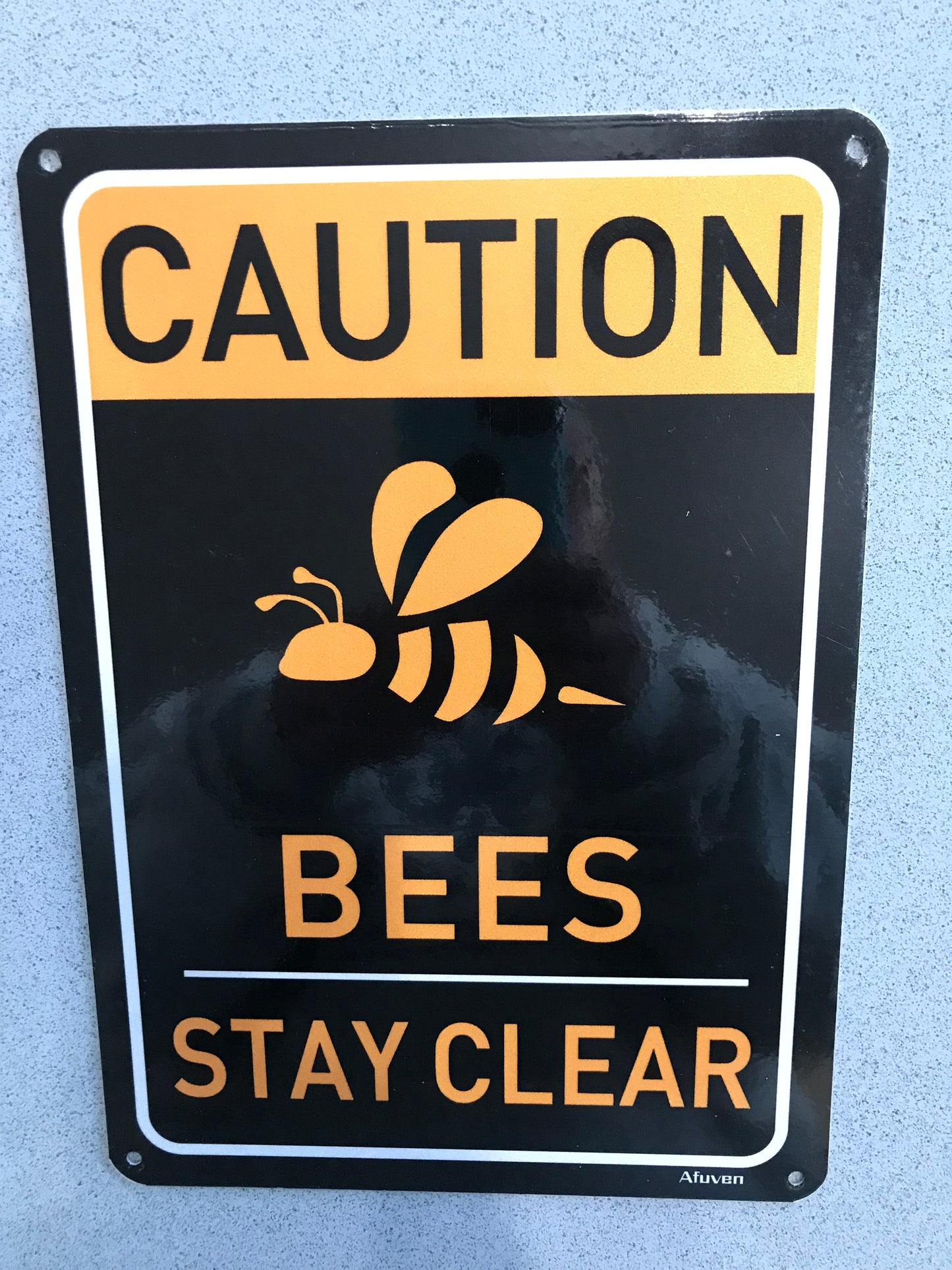Caution Bees Stay Clear