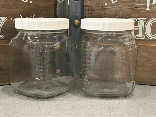 Queenline 3lb jars with lids