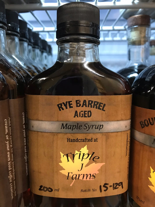Rye barrel aged Maple Syrup 200ml